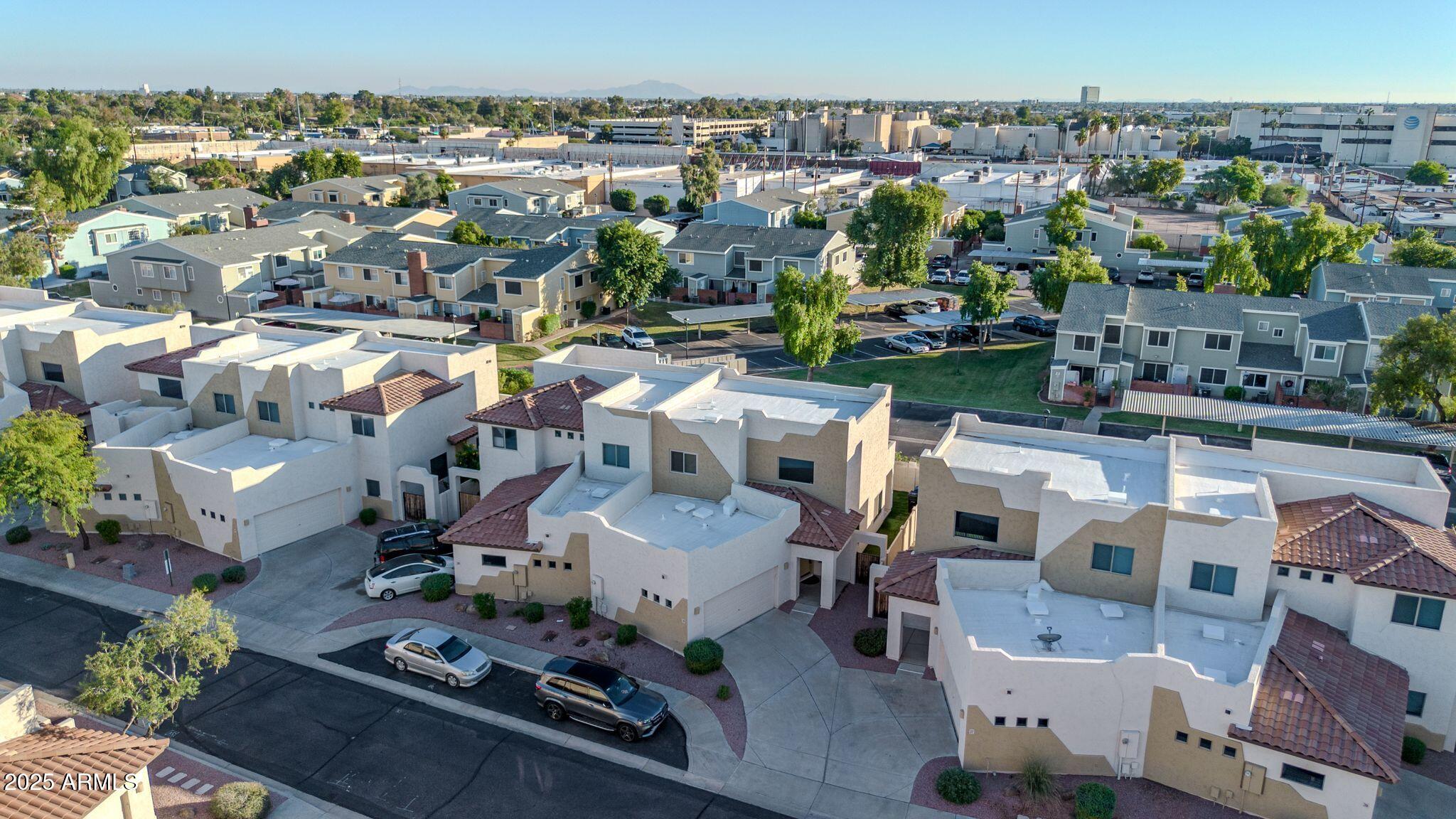 544 North Alma School Road, Unit 28 Mesa, AZ 85201 - Photo 28 of 33 544 N Alma School Rd Drone-3