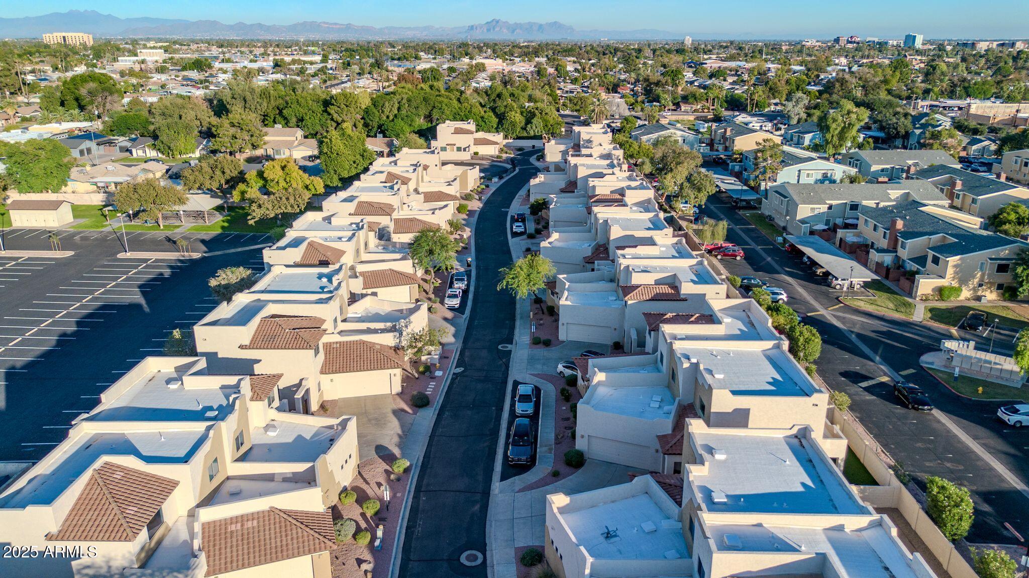544 North Alma School Road, Unit 28 Mesa, AZ 85201 - Photo 33 of 33 544 N Alma School Rd Drone-6
