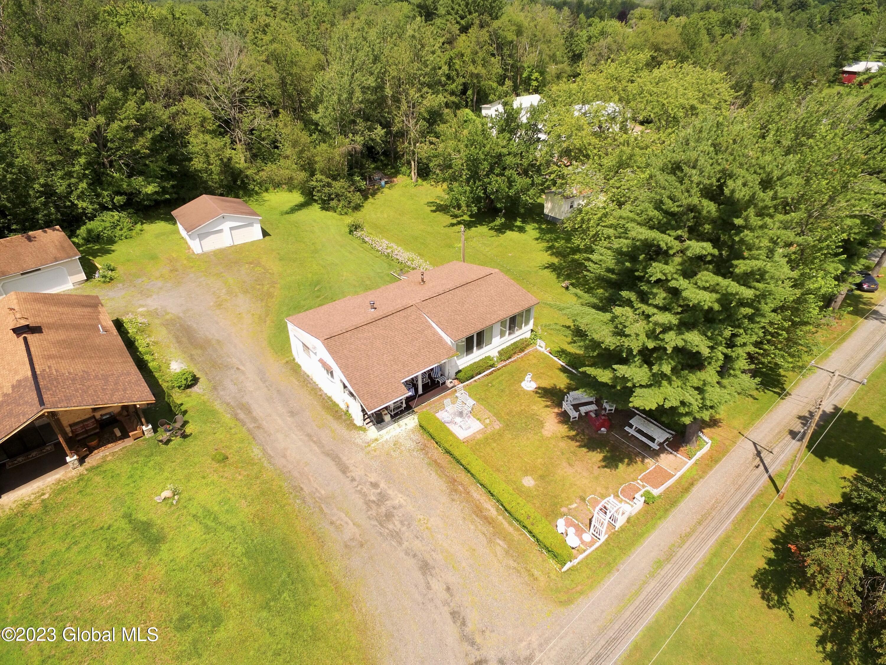 157 Gilbert Road Mayfield, NY 12117 - Photo 19 of 20 Aerial 2