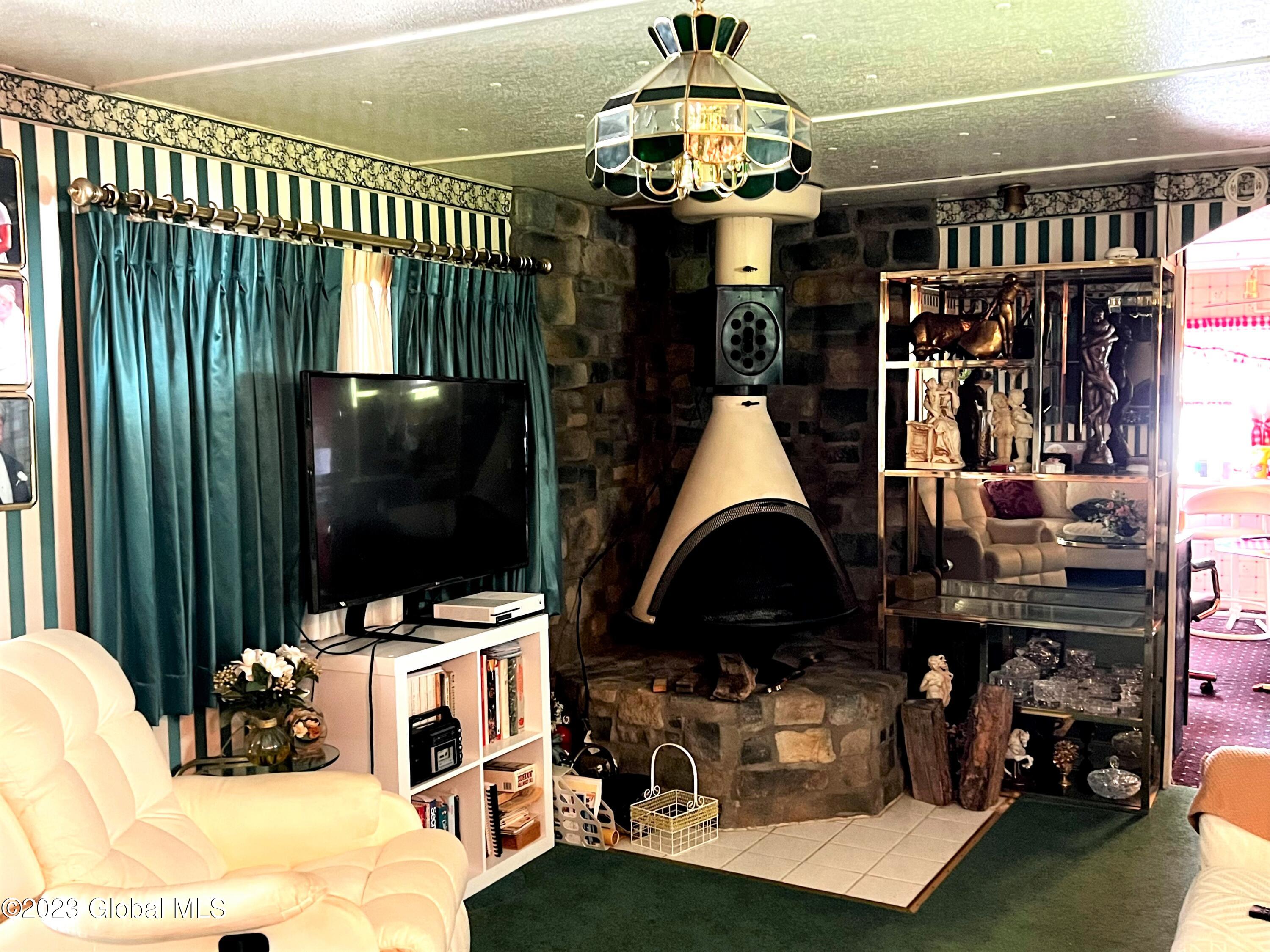 157 Gilbert Road Mayfield, NY 12117 - Photo 8 of 20 Fireplace
