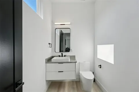 a bedroom with furniture and a couch