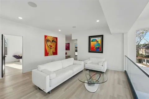 a view of swimming pool with a backyard