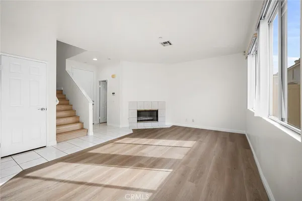 a kitchen with appliances and cabinets