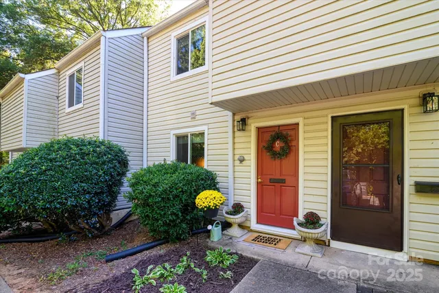 a front view of house