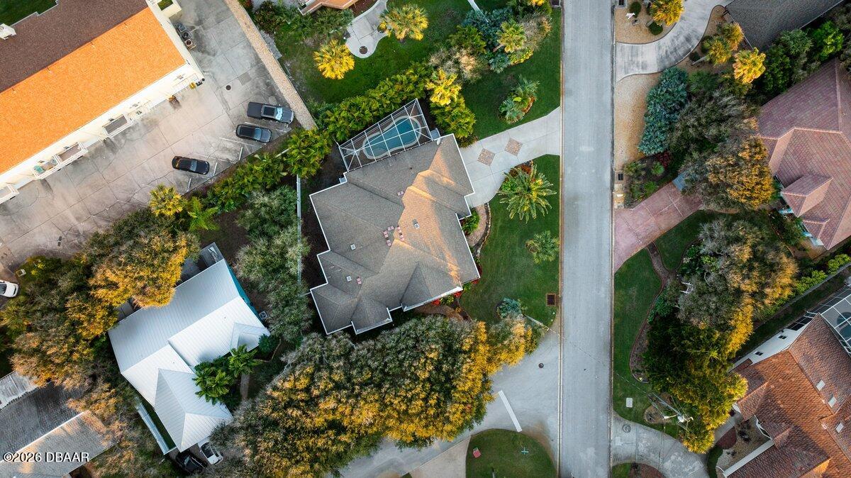 4767 Riverglen Boulevard Ponce Inlet, FL 32127 - Photo 60 of 60 an aerial view of a house with outdoor space