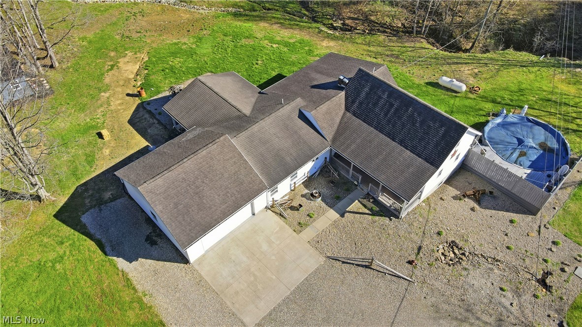 65892 Endley Road Cambridge, OH 43725 - Photo 12 of 50 Aerial view of property and surrounding area