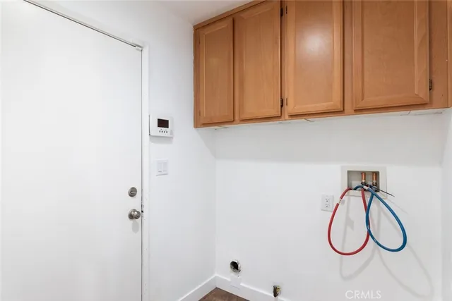 a view of white cabinets