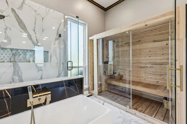 a room with storage and utility