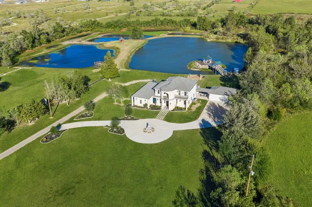 a view of an outdoor space and a lake view