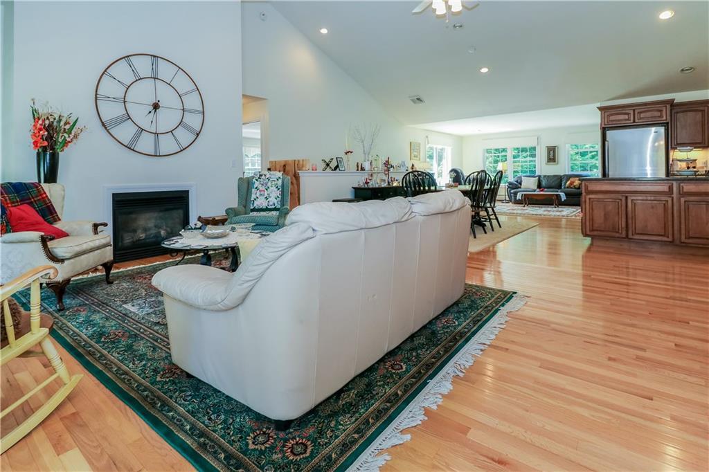 32 Deerfield Road North Berwick, ME 03906 - Photo 9 of 30 Open Living Room & Gas Fireplace