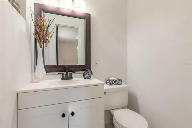 a view of small space with racks on the wall