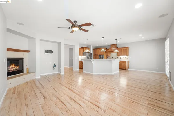 a view of a livingroom with a fireplace