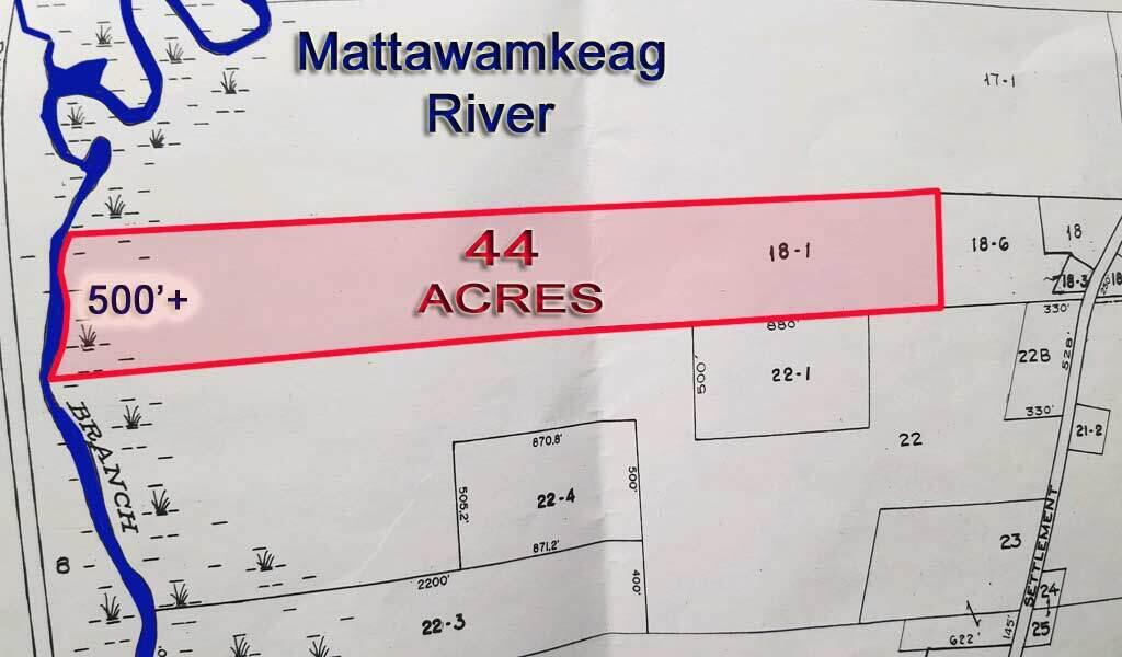 265 Thompson Settlement Road Oakfield, ME 04763 - Photo 18 of 26 map-river-land-maine