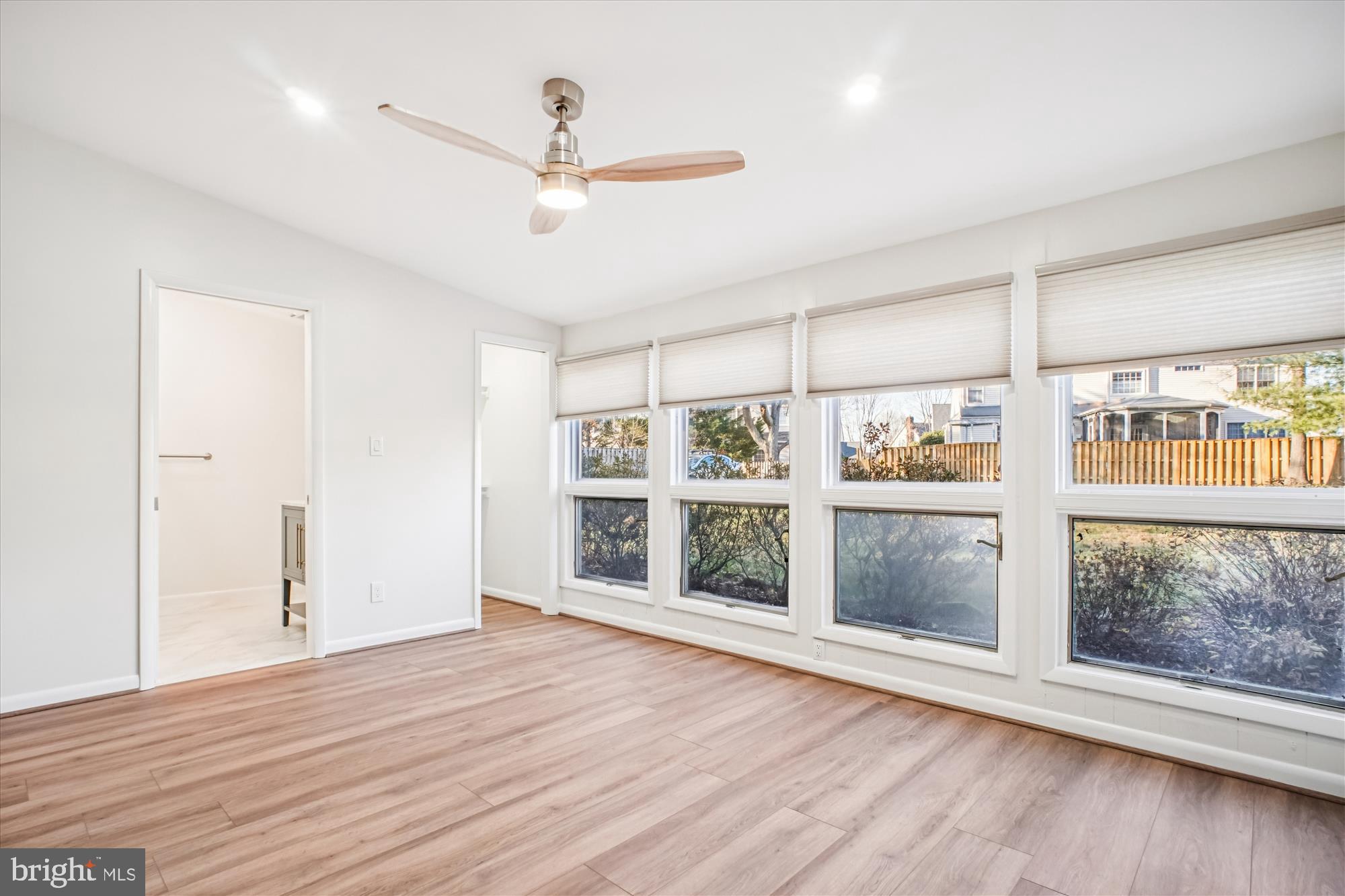 6022 Valley View Drive Alexandria, VA 22310 - Photo 12 of 50 a view of a room with wooden floor and window