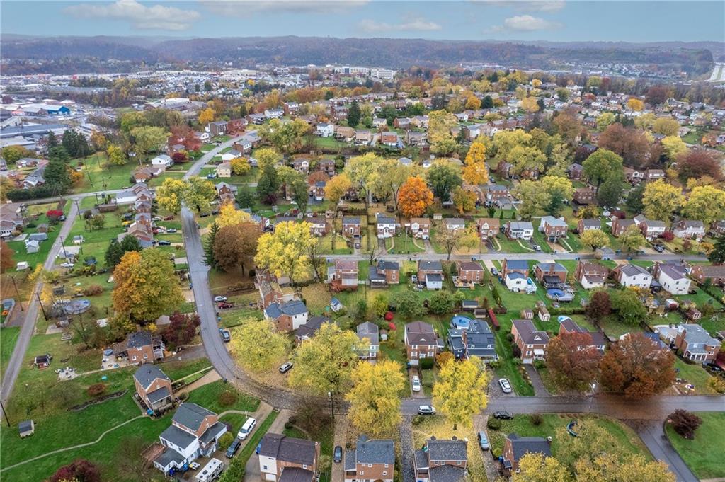 2058 Spring Valley Road Pittsburgh, PA 15243 - Photo 28 of 28 an aerial view of residential houses with outdoor space and parking