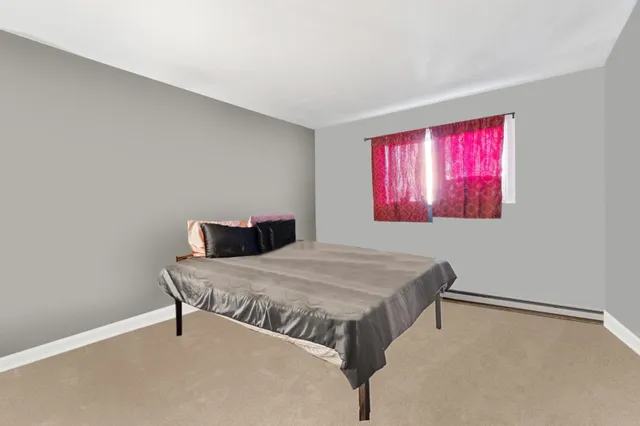 a view of balcony with furniture