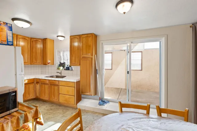 a view of front door