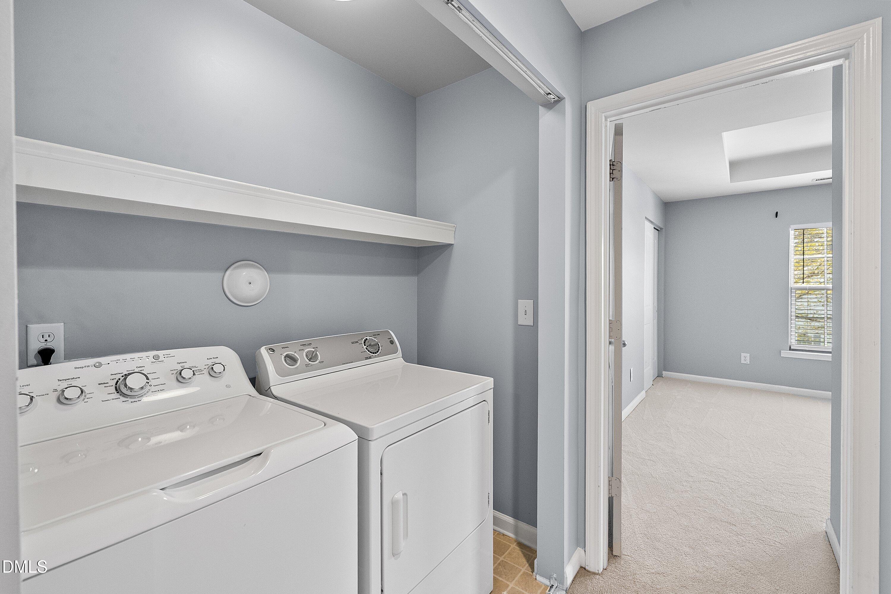 3114 Rapid Falls Road Cary, NC 27519 - Photo 25 of 37 a utility room with dryer and washer