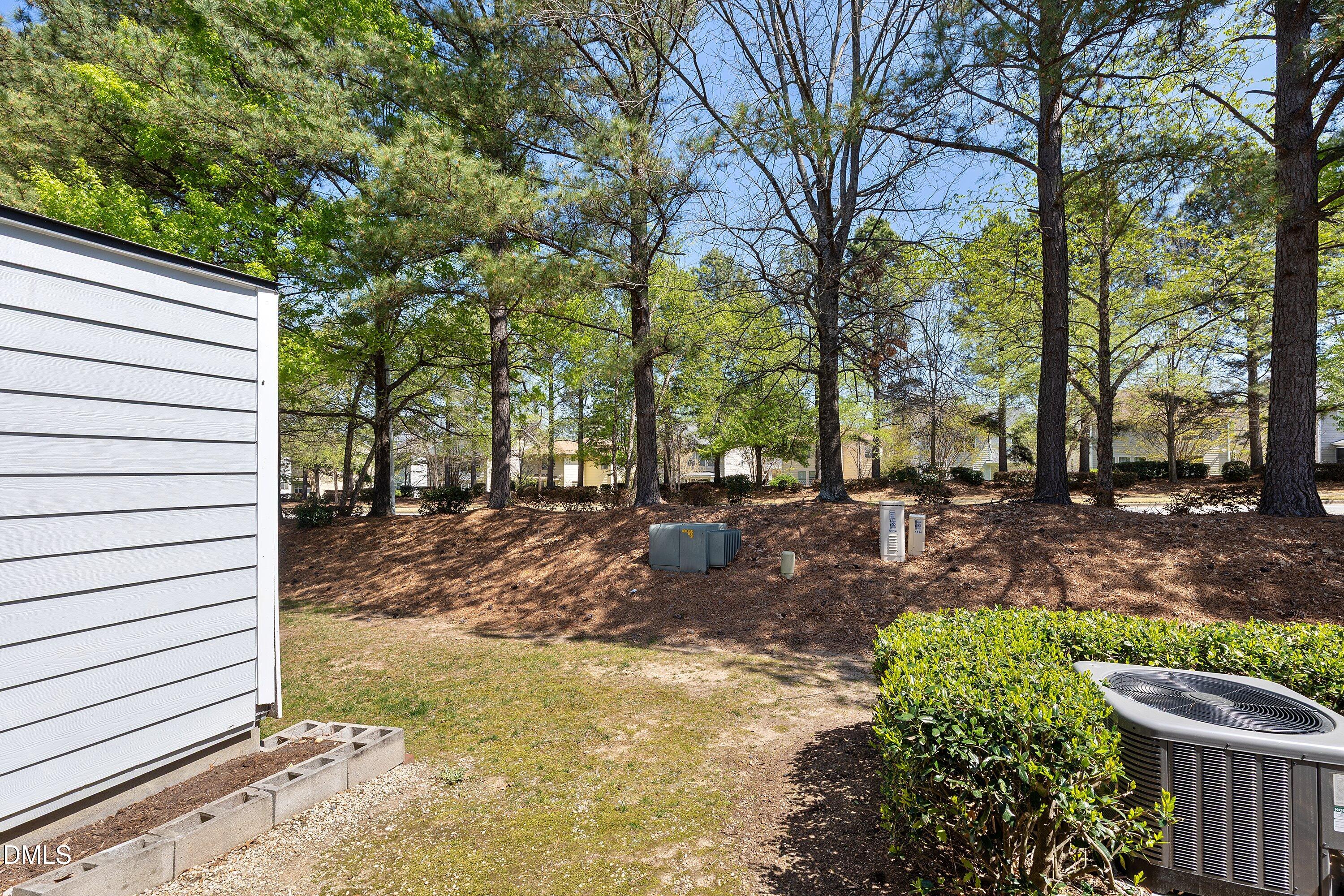 3114 Rapid Falls Road Cary, NC 27519 - Photo 36 of 37 a view of a backyard with tree