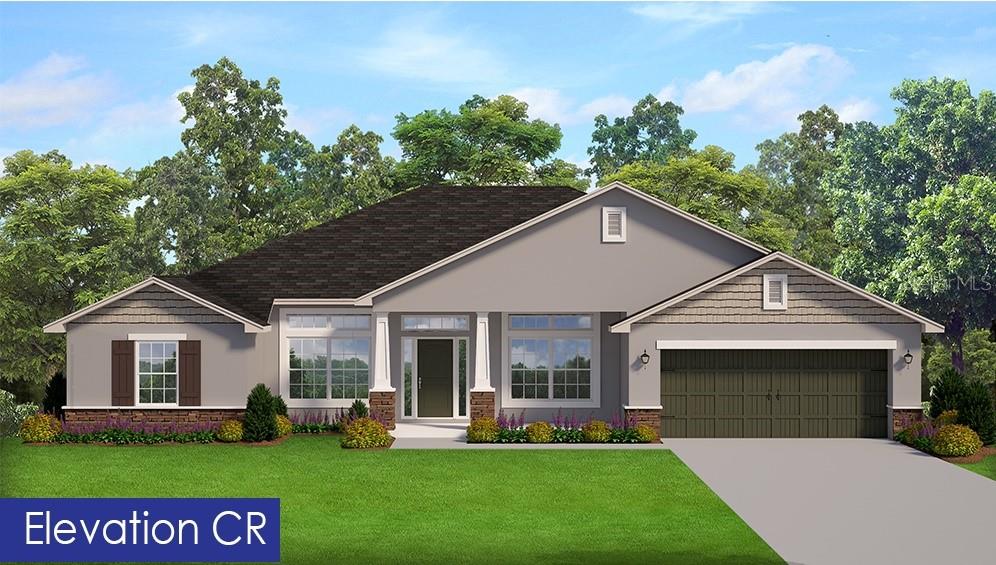 a front view of a house with a yard and porch