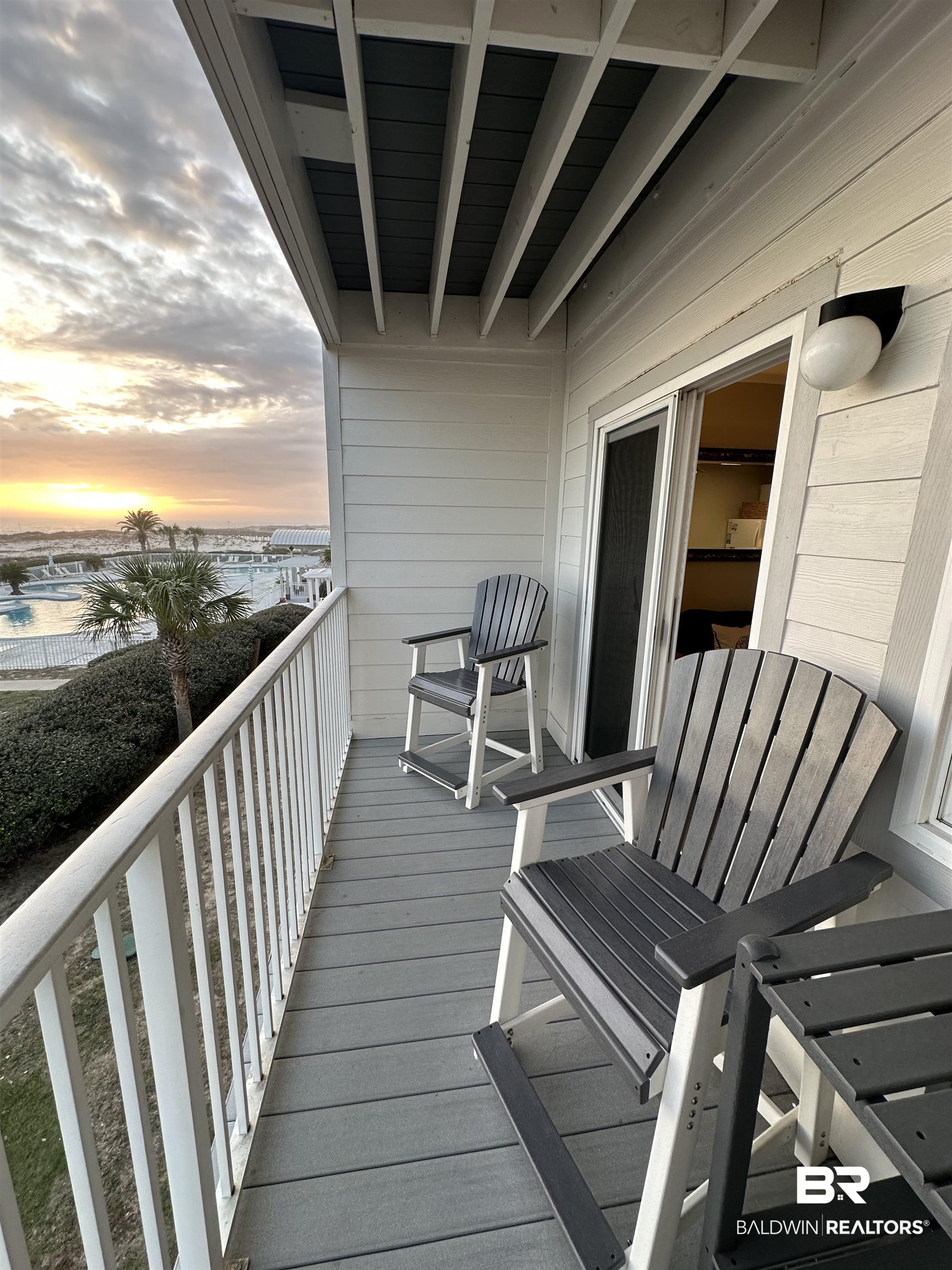 400 Plantation Road, Unit 2202 Gulf Shores, AL 36542 - Photo 13 of 26 View of balcony
