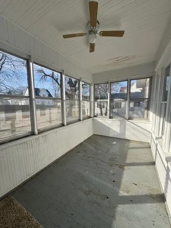 a view of a house with a window
