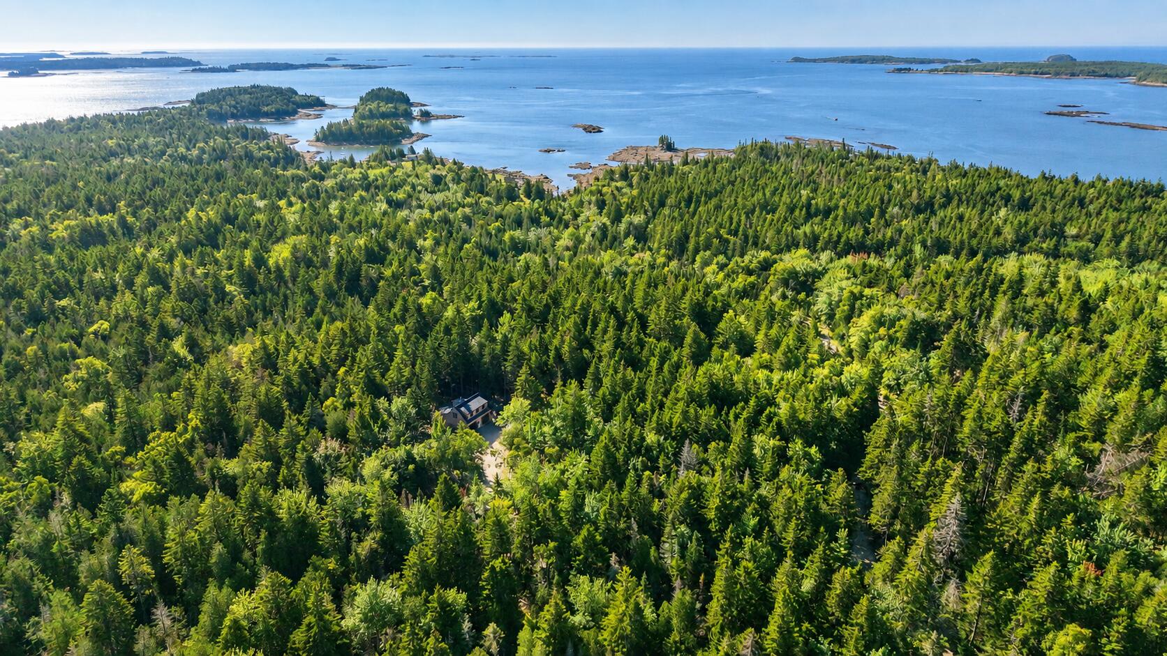 768 Ripley Neck Road Harrington, ME 04643 - Photo 24 of 24 drone photo