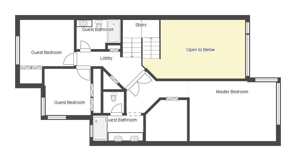 6706 Boca Pines Trail, Unit D Boca Raton, FL 33433 - Photo 25 of 25 25 2nd Floor Plan 6706 Boca Pines