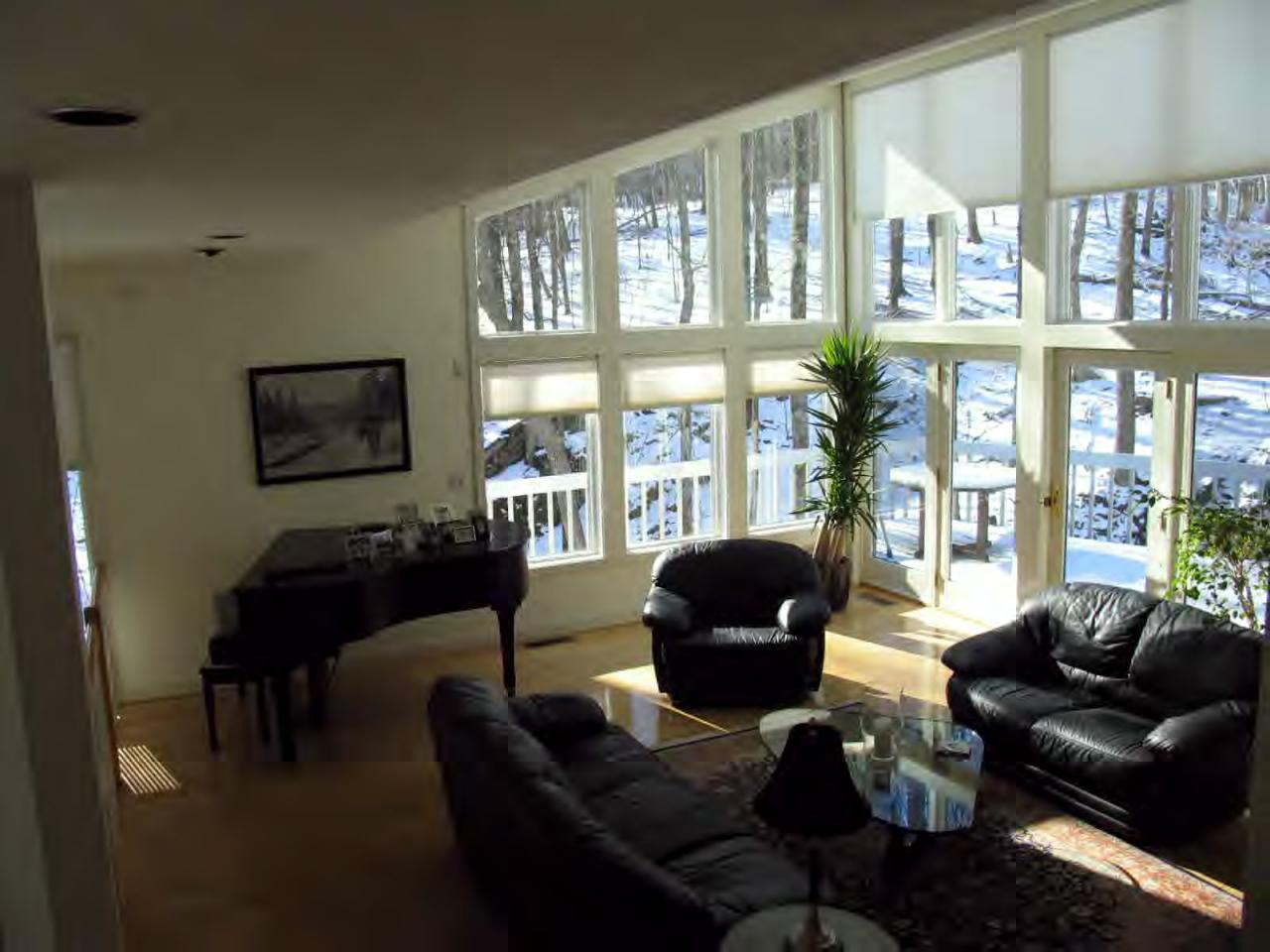42 West Center Road West Stockbridge, MA 01266 - Photo 3 of 4 a living room with furniture tv and a large window