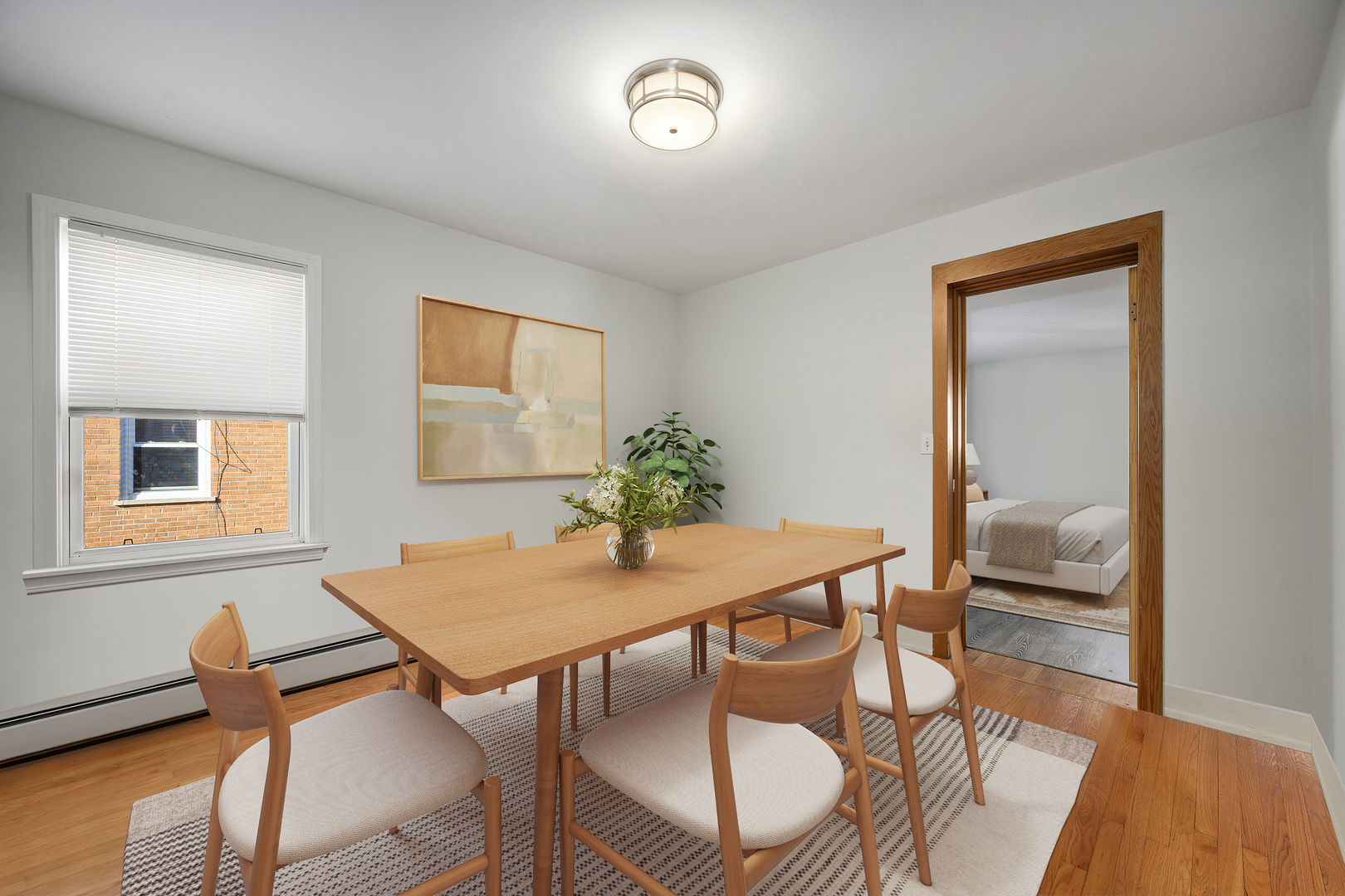 747 North Northwest Highway Park Ridge, IL 60068 - Photo 7 of 12 a view of a dining room with furniture and wooden floor