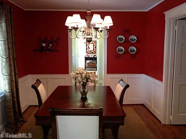 1701 Independence Road Greensboro, NC 27408 - Photo 4 of 15 Dining Room. This beautiful dining room is perfect for entertaining.