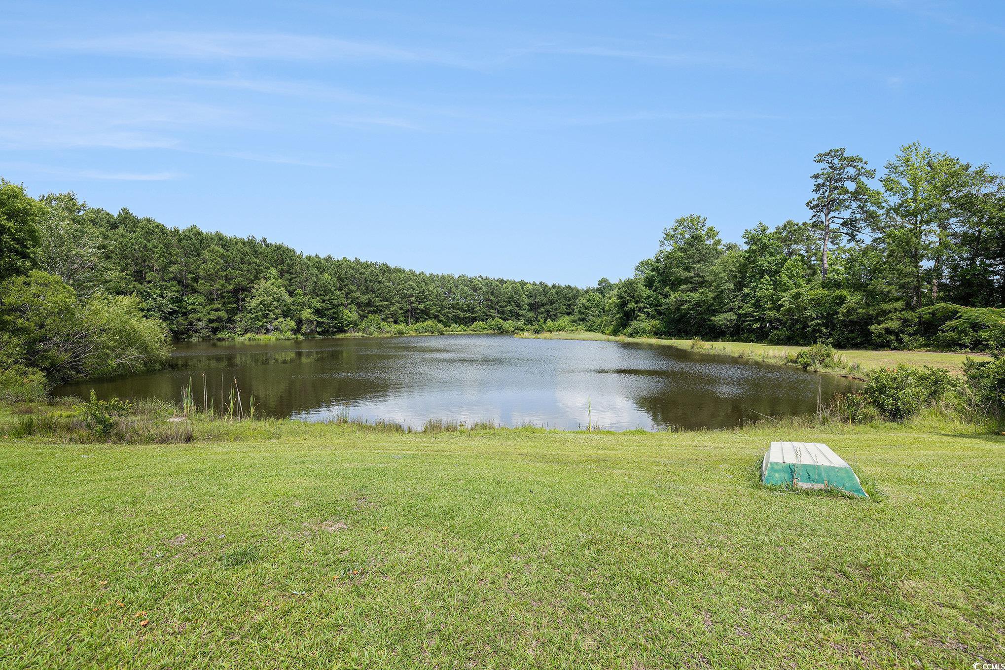 3843 Kelly Road Conway, SC 29526 - Photo 32 of 40 Water view with a heavily wooded area