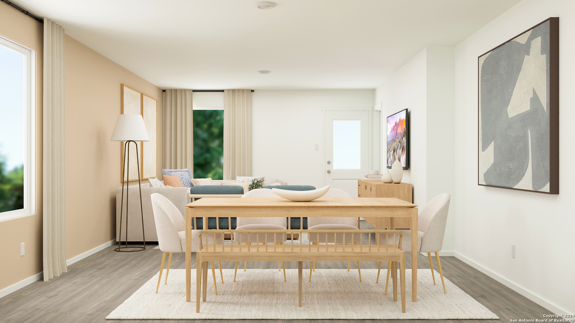 13007 Chinali Springs St. Hedwig, TX 78152 - Photo 6 of 25 a view of a living room with furniture and a window