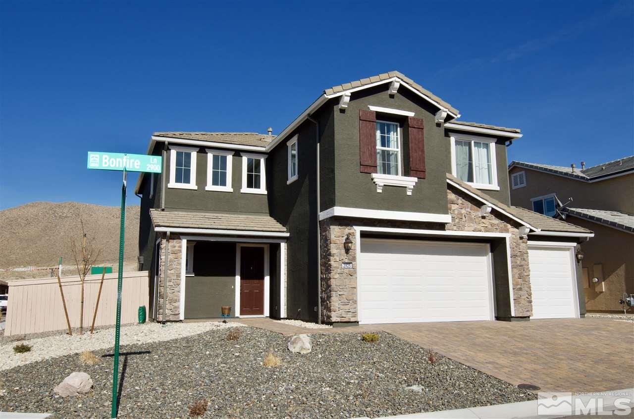 2925 Bonfire Lane Reno, NV 89521 - Photo 1 of 1 a front view of a house with a yard