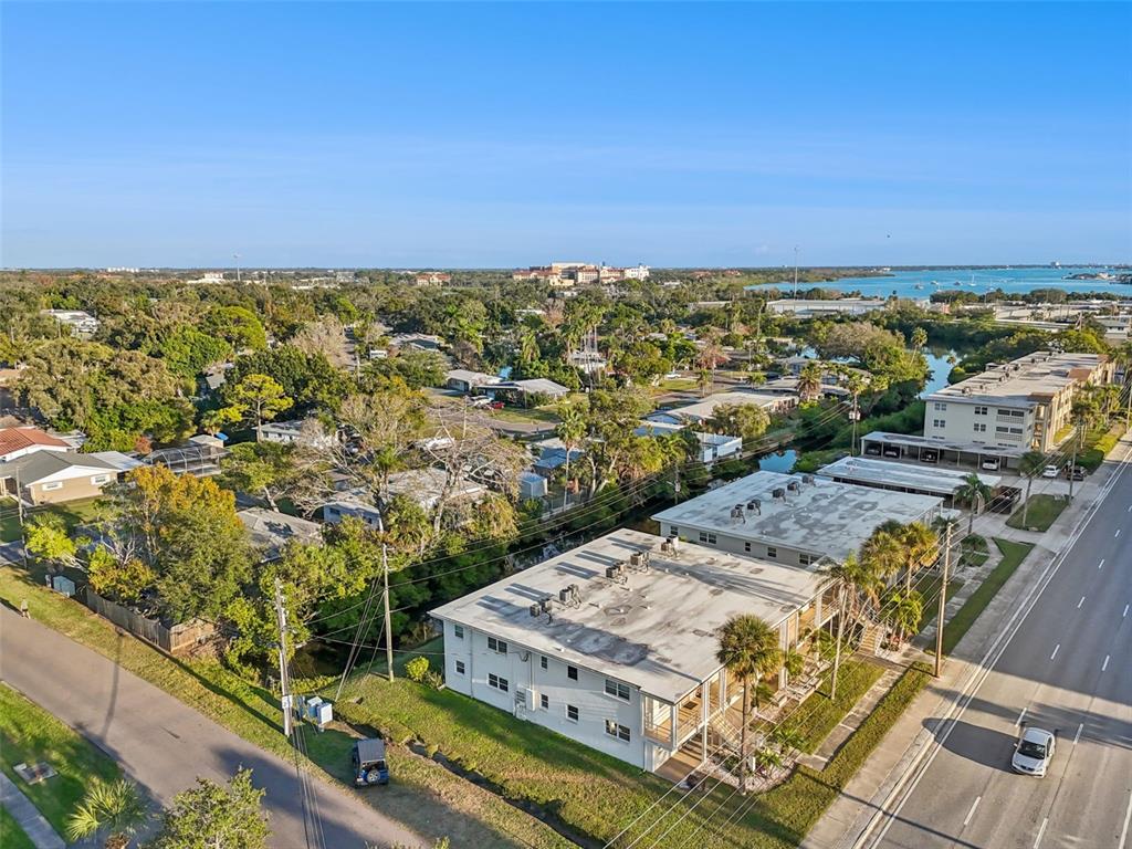 4565 Duhme Road, Unit 203 St. Petersburg, FL 33708 - Photo 22 of 27 a view of a city with ocean view