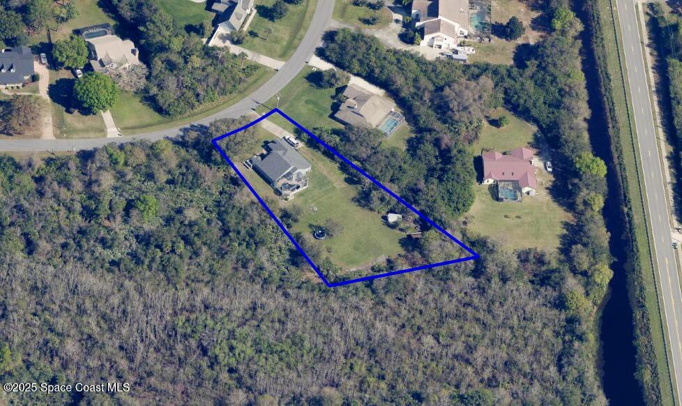 4043 Sparrow Hawk Road Melbourne, FL 32934 - Photo 29 of 33 Aerial-2