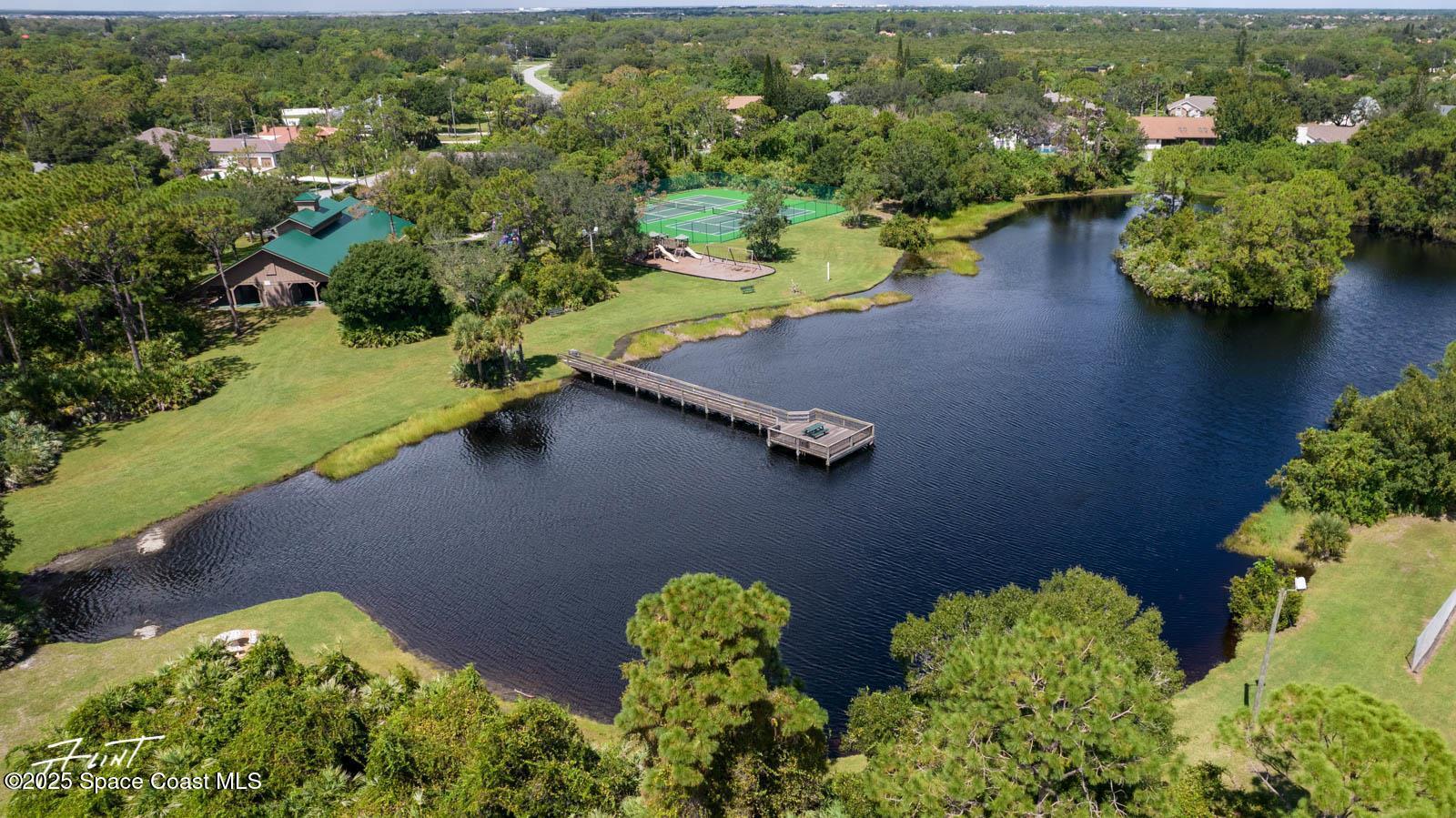 4043 Sparrow Hawk Road Melbourne, FL 32934 - Photo 31 of 33 Windover Aerial