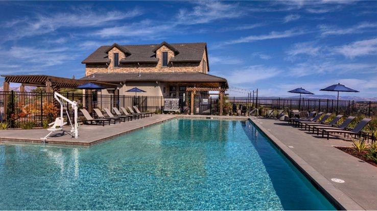 12101 Almeria Way San Ramon, CA 94583 - Photo 42 of 44 a view of a house with swimming pool