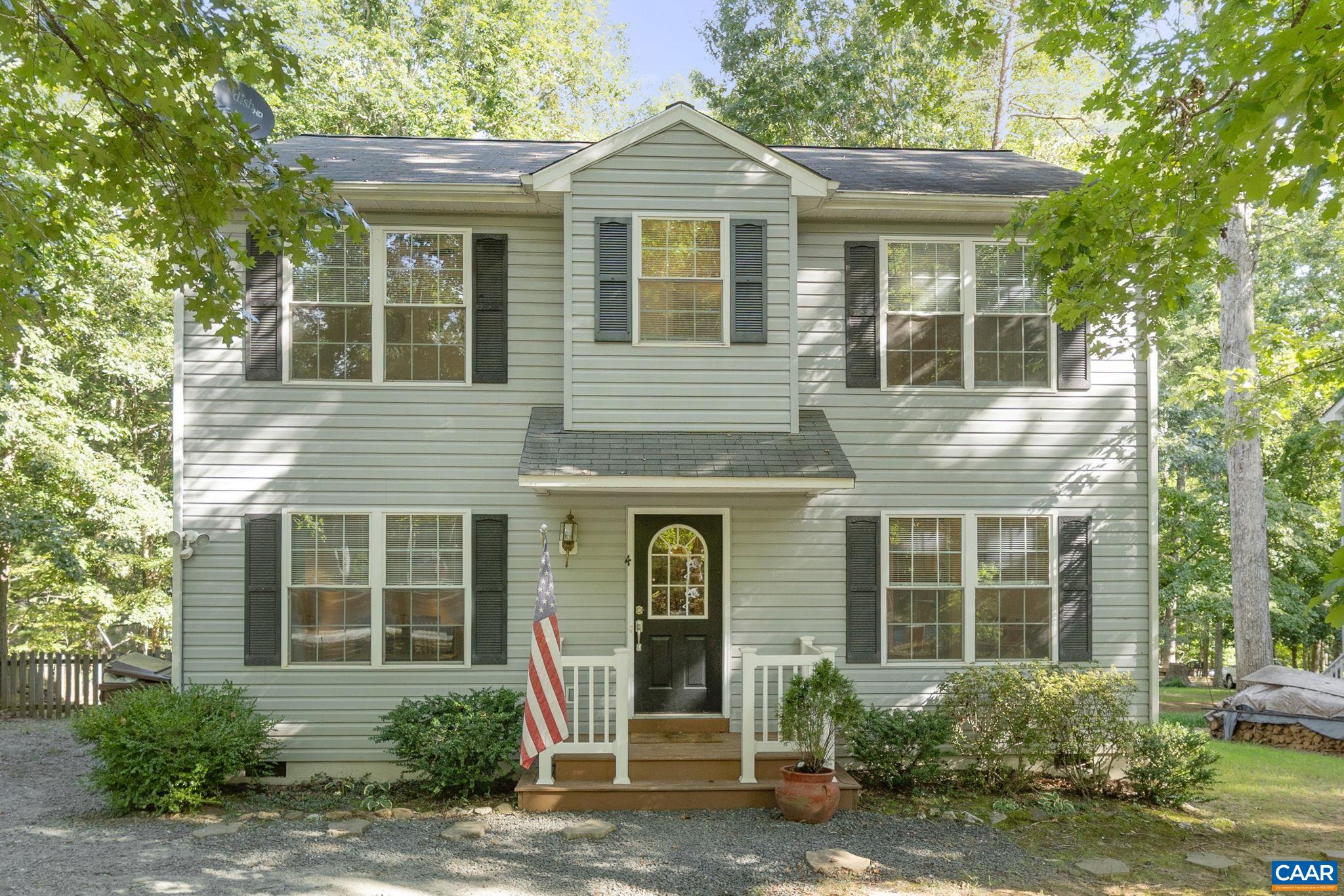 4 Clark Court Palmyra, VA 22963 - Photo 1 of 58 a front view of a house with garden