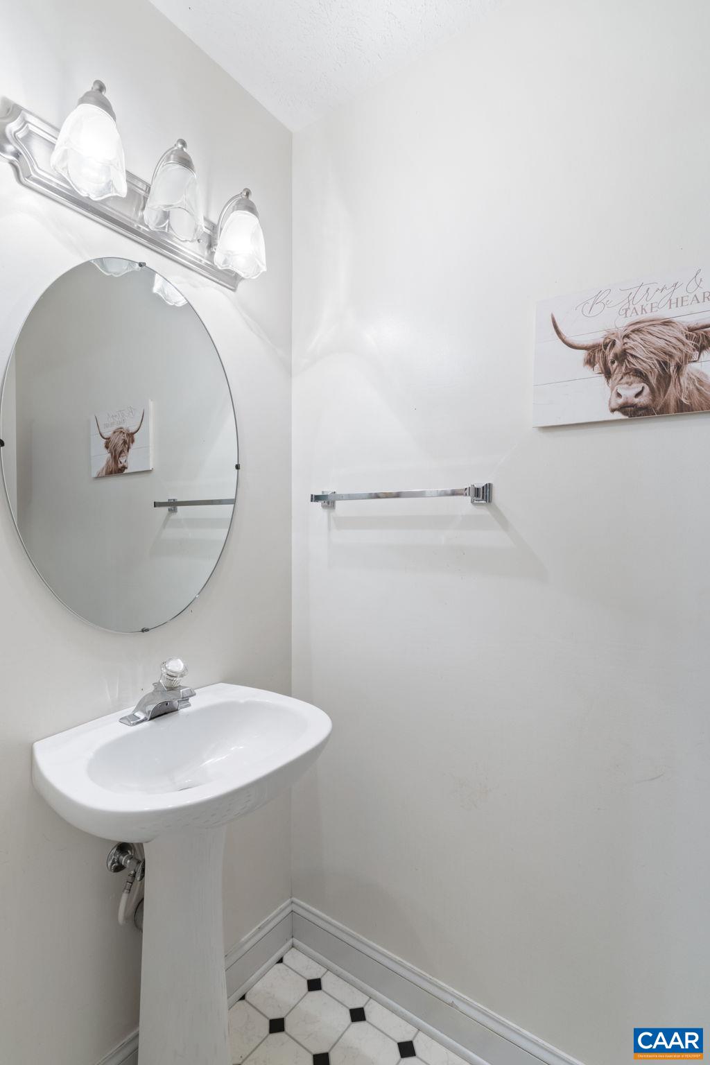 4 Clark Court Palmyra, VA 22963 - Photo 22 of 58 a bathroom with a sink a mirror and vanity