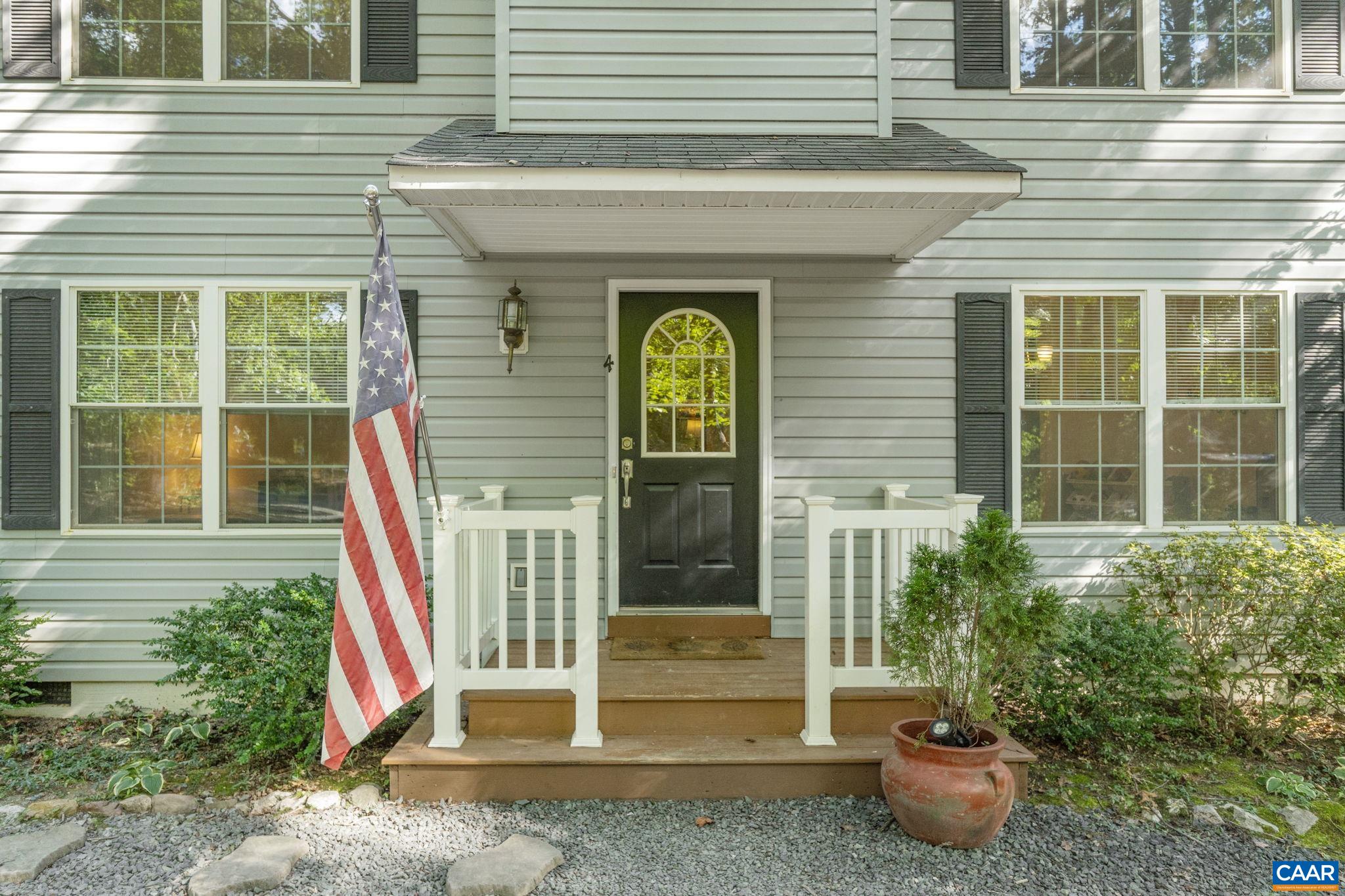 4 Clark Court Palmyra, VA 22963 - Photo 3 of 58 a front view of a house with a porch