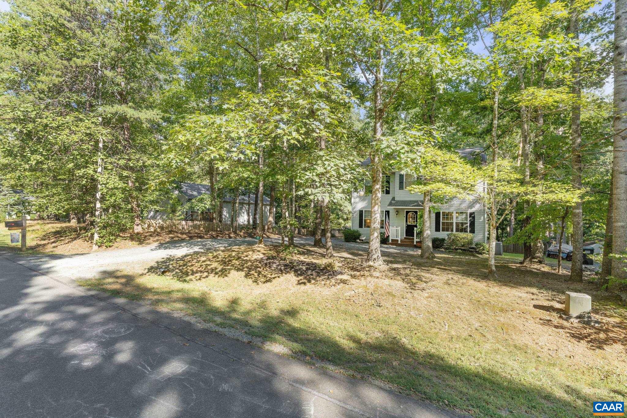 4 Clark Court Palmyra, VA 22963 - Photo 32 of 58 a view of a yard with plants and trees