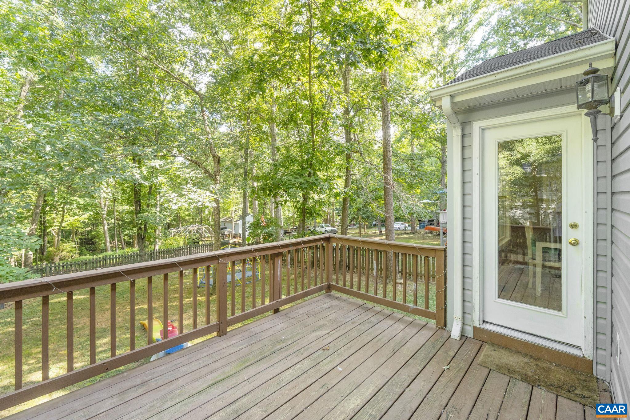 4 Clark Court Palmyra, VA 22963 - Photo 40 of 58 a view of a wooden deck