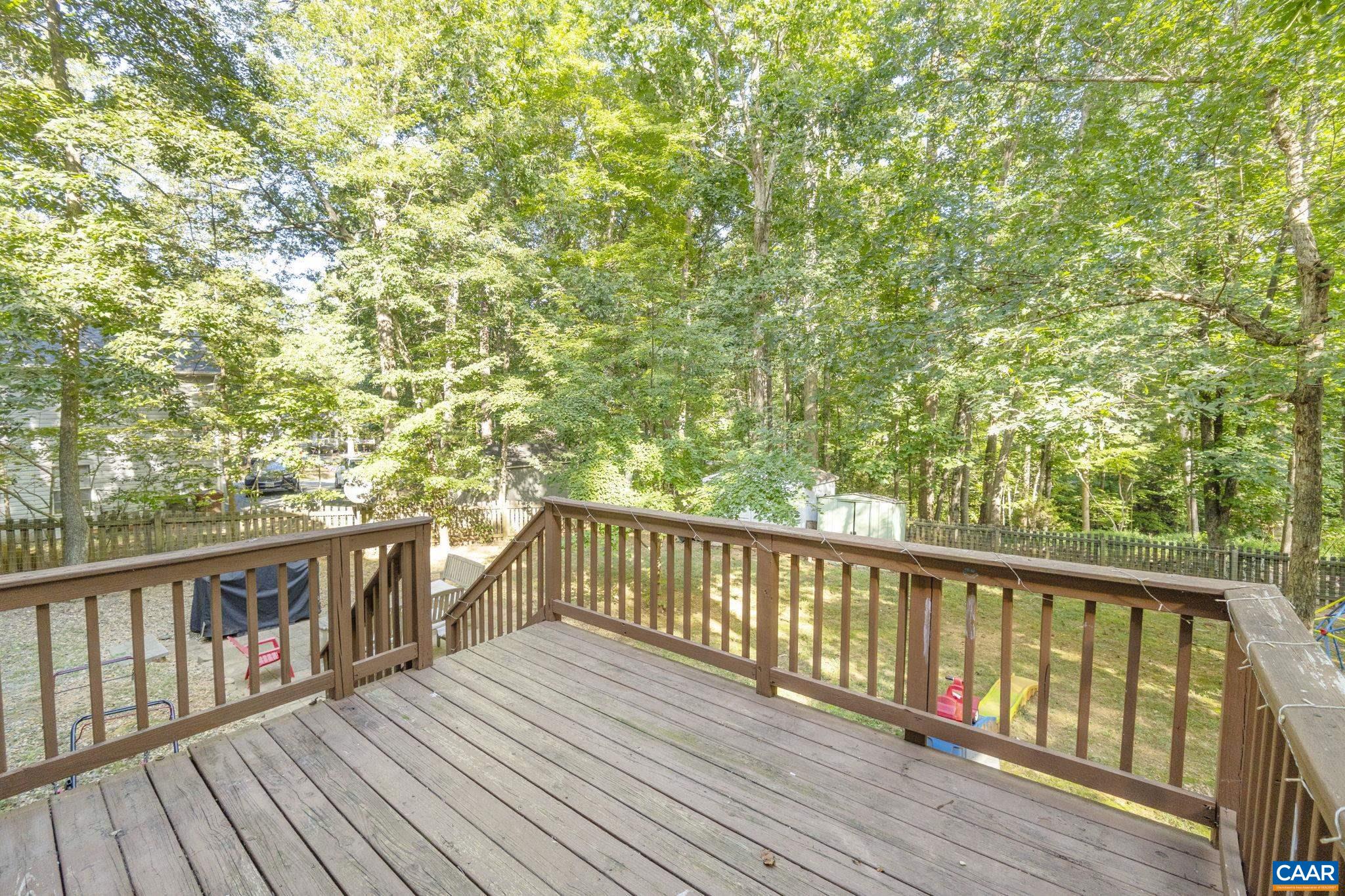 4 Clark Court Palmyra, VA 22963 - Photo 41 of 58 a view of balcony with wooden floor