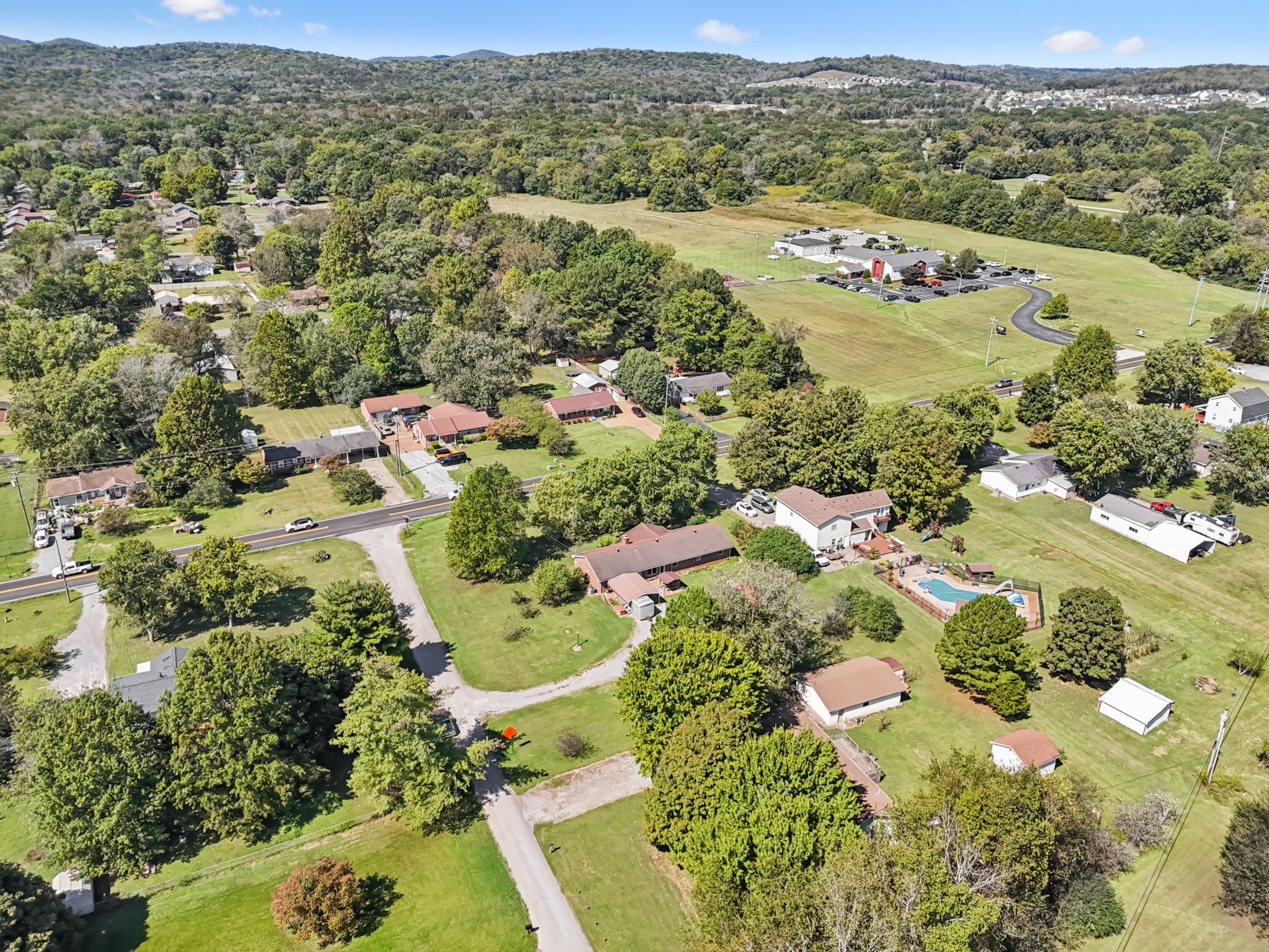 5165 Almaville Road Smyrna, TN 37167 - Photo 13 of 37 an aerial view of residential houses with outdoor space
