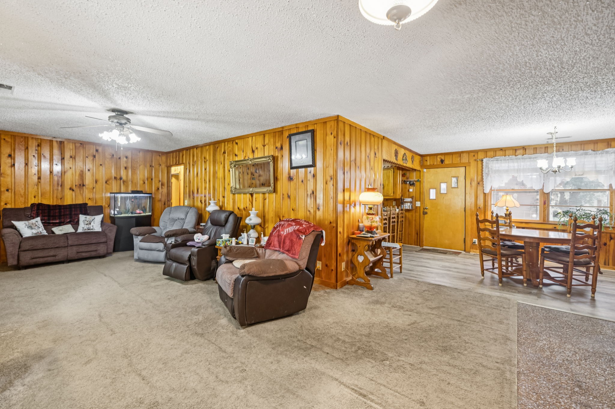 5165 Almaville Road Smyrna, TN 37167 - Photo 19 of 37 a living room with furniture kitchen view and a large window