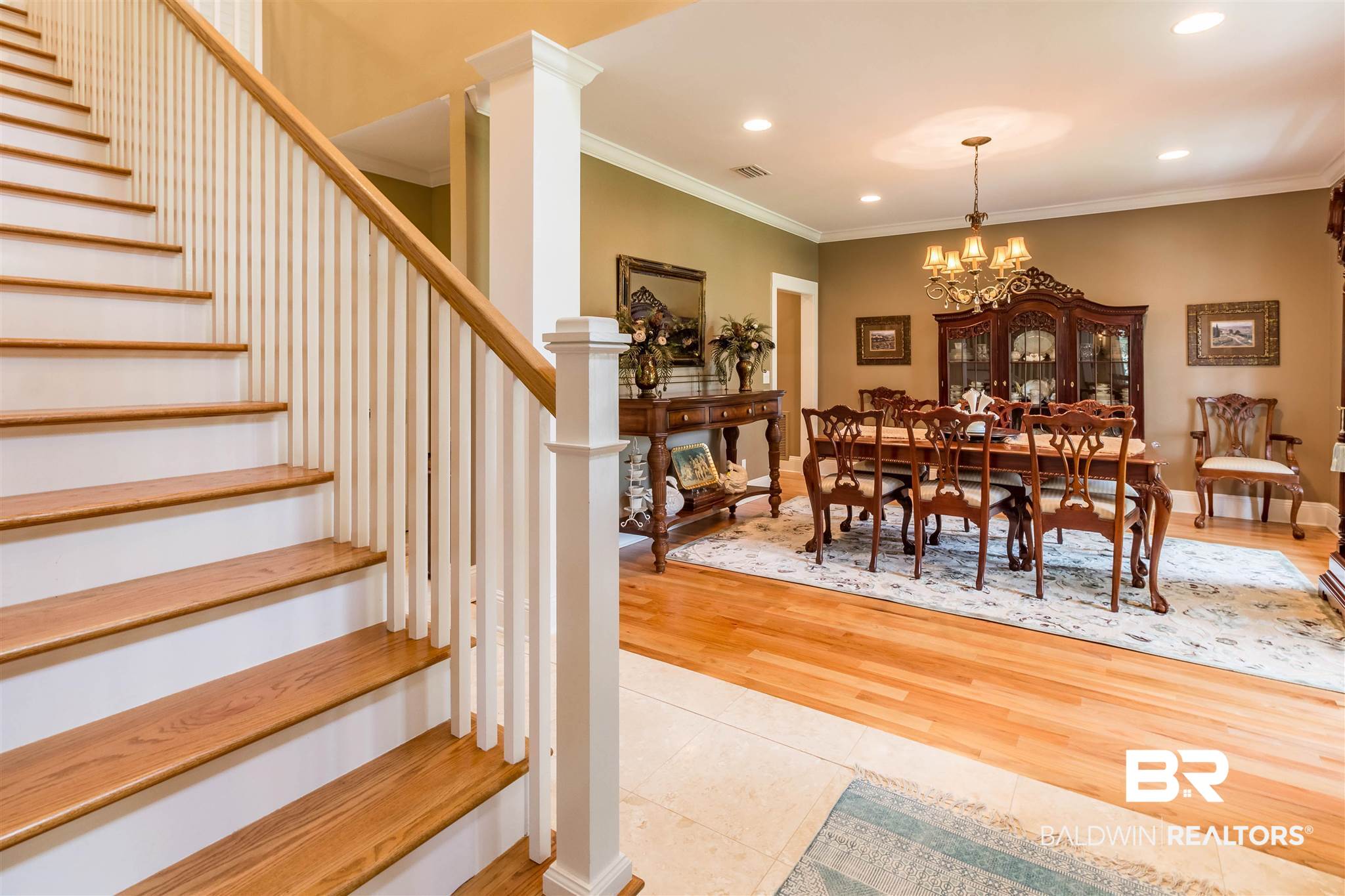 6548 East Quarry Drive Elberta, AL 36530 - Photo 4 of 50 Foyer to Dining Room
