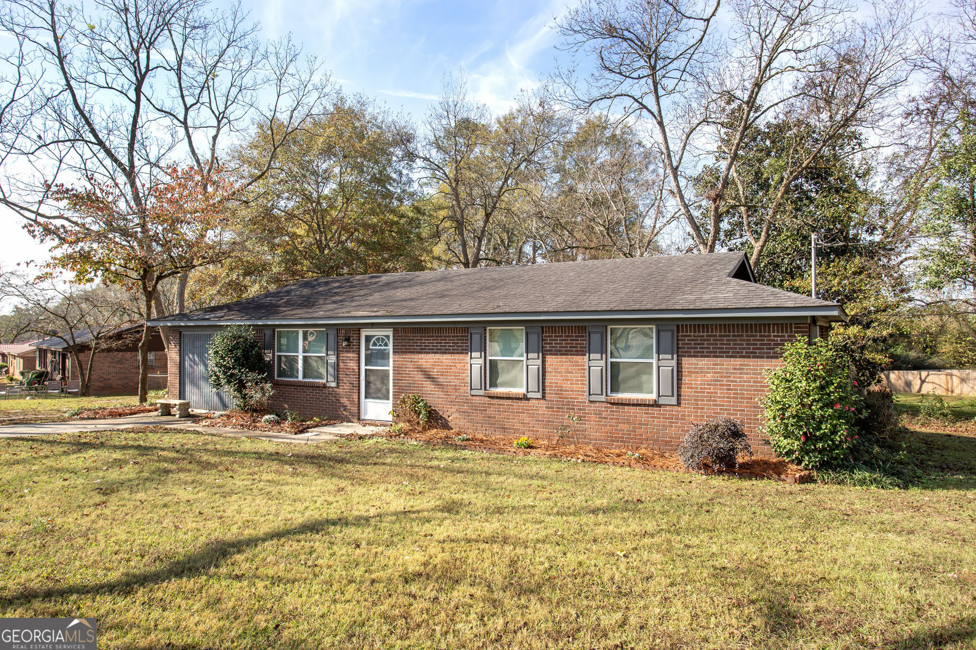 3 Cottonhill Road Eufaula, AL 36027 - Photo 2 of 16 a front view of a house with a yard and trees
