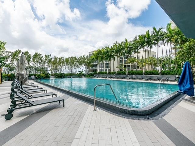 121 Northeast 34th Street, Unit 1014 Miami, FL 33137 - Photo 23 of 30 a view of swimming pool with a back yard