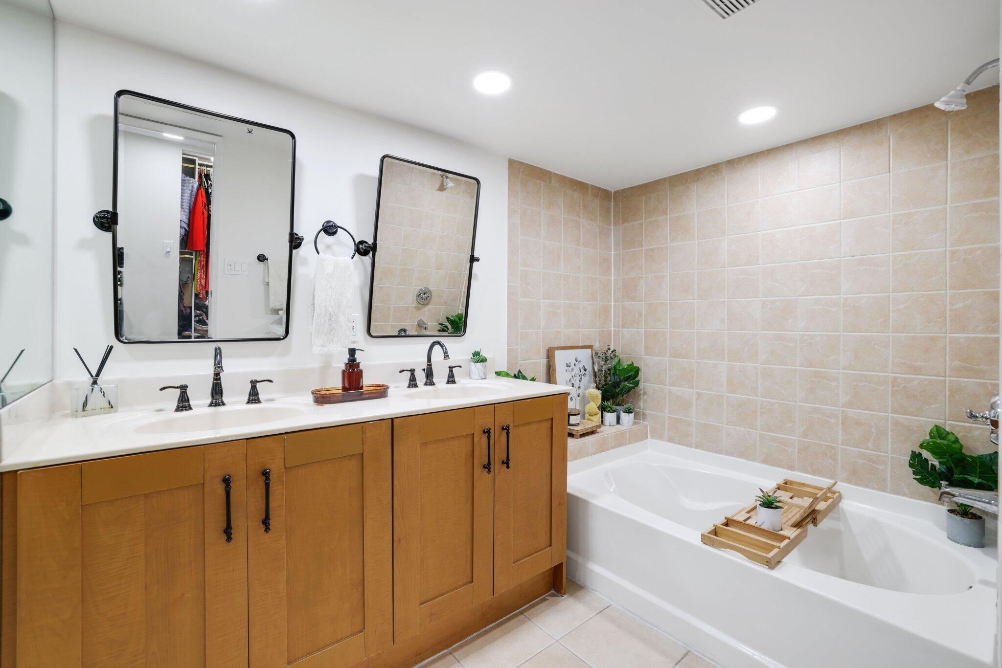 3143 Clint Moore Road, Unit 107 Boca Raton, FL 33496 - Photo 21 of 40 Dual Sink in Primary Bath